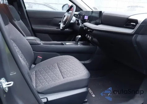 2025 Nissan Kicks Sv Fwd from USA, damaged, VIN 3N8AP6CA2SL432526